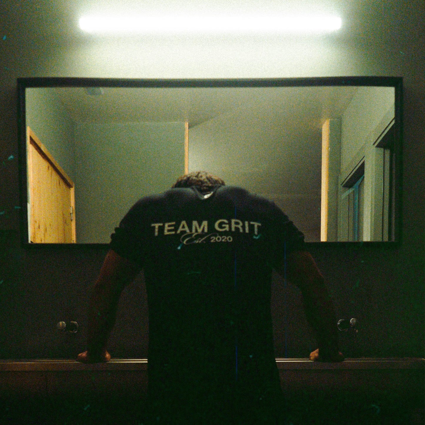 Camiseta Training Team GRIT Negra Blanco