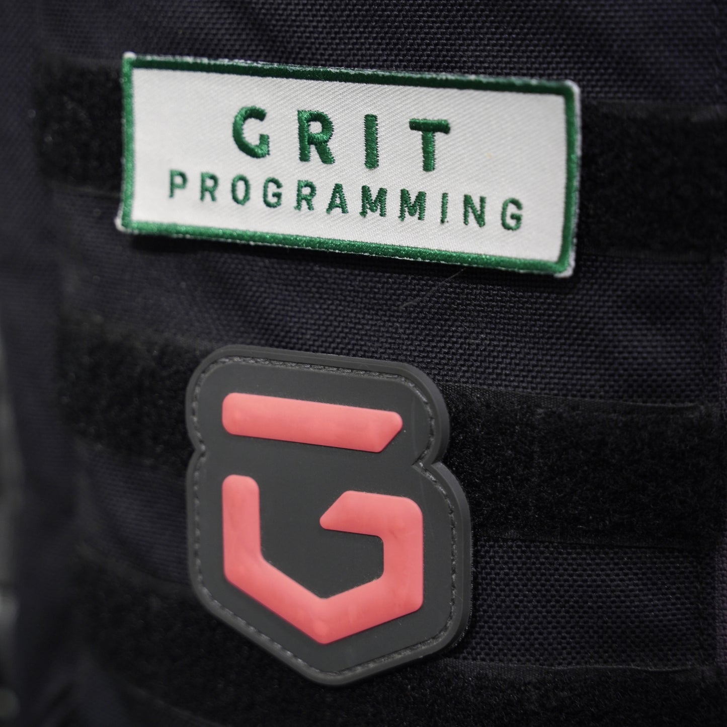 Parche bordado GRIT Programming