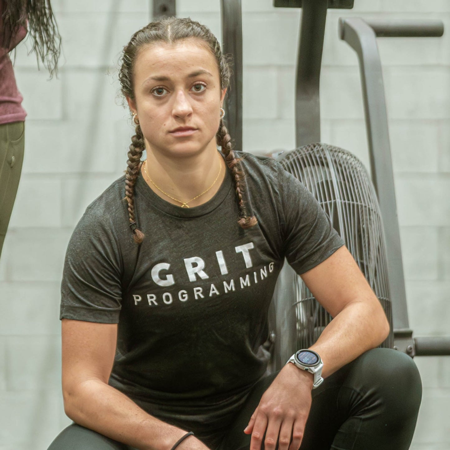 Camiseta GRIT Programming Training Negra