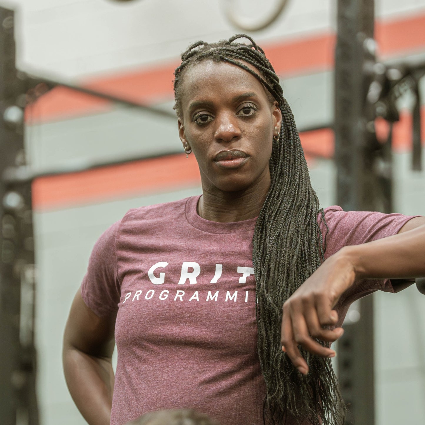 Camiseta GRIT Programming Training Granate