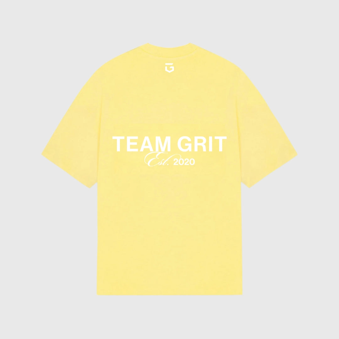 Camiseta Team GRIT Amarilla