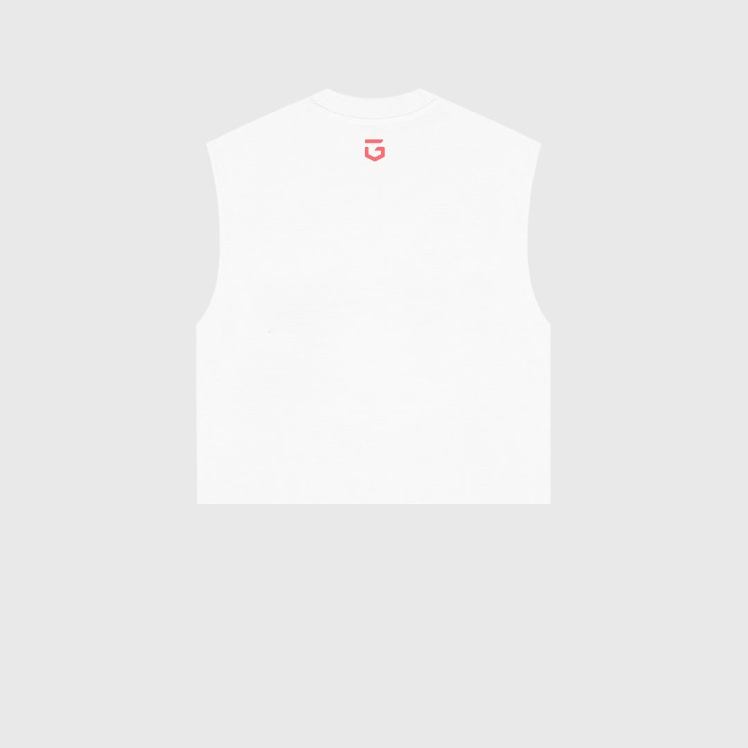 Tank Top Team GRIT VS The World Blanco