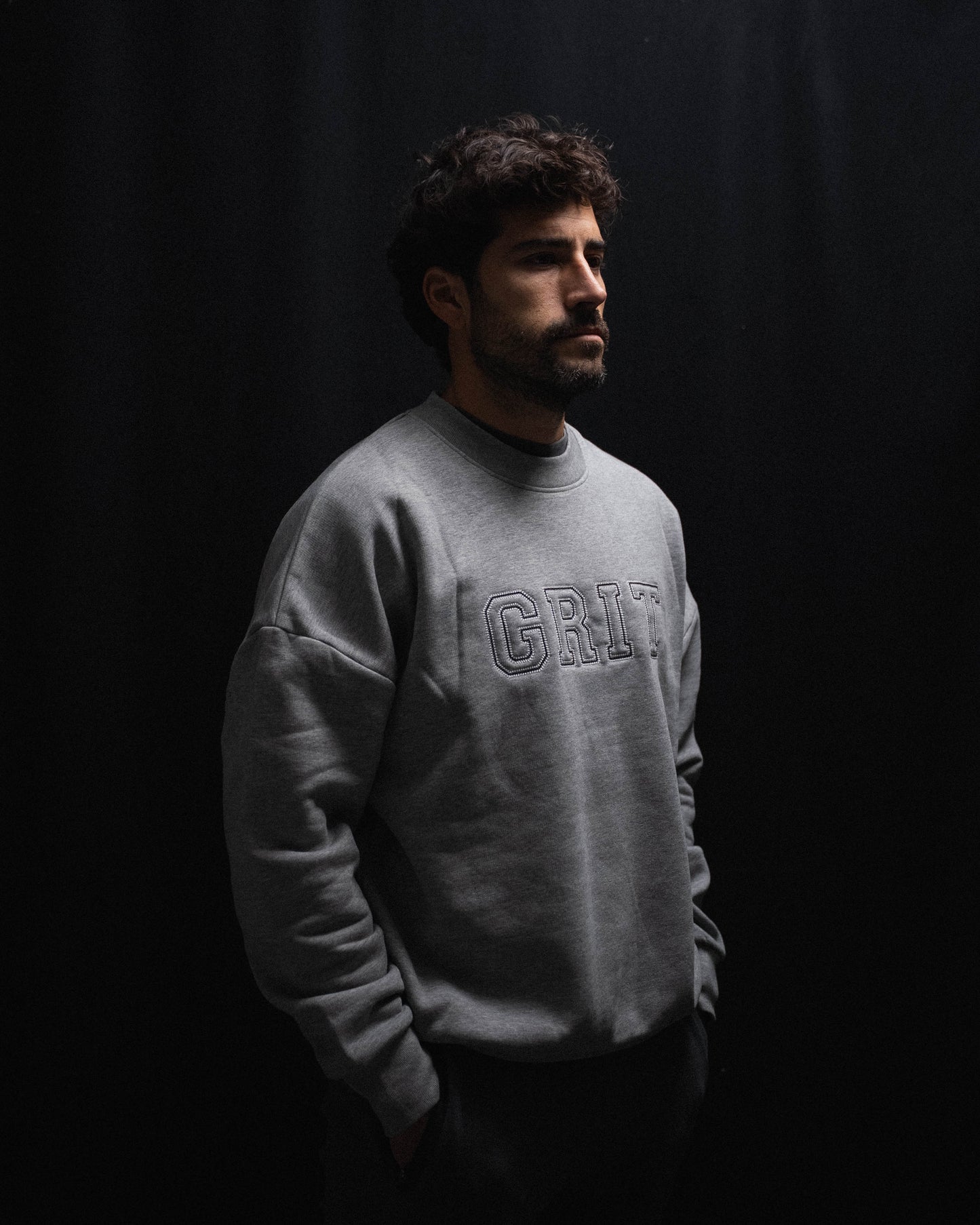 Sudadera GRIT bordada