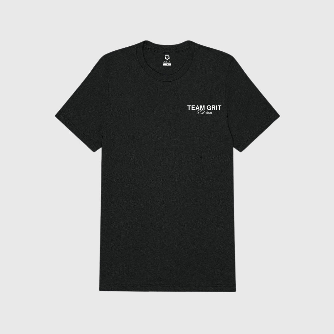 Camiseta Training Team GRIT Negra Blanco
