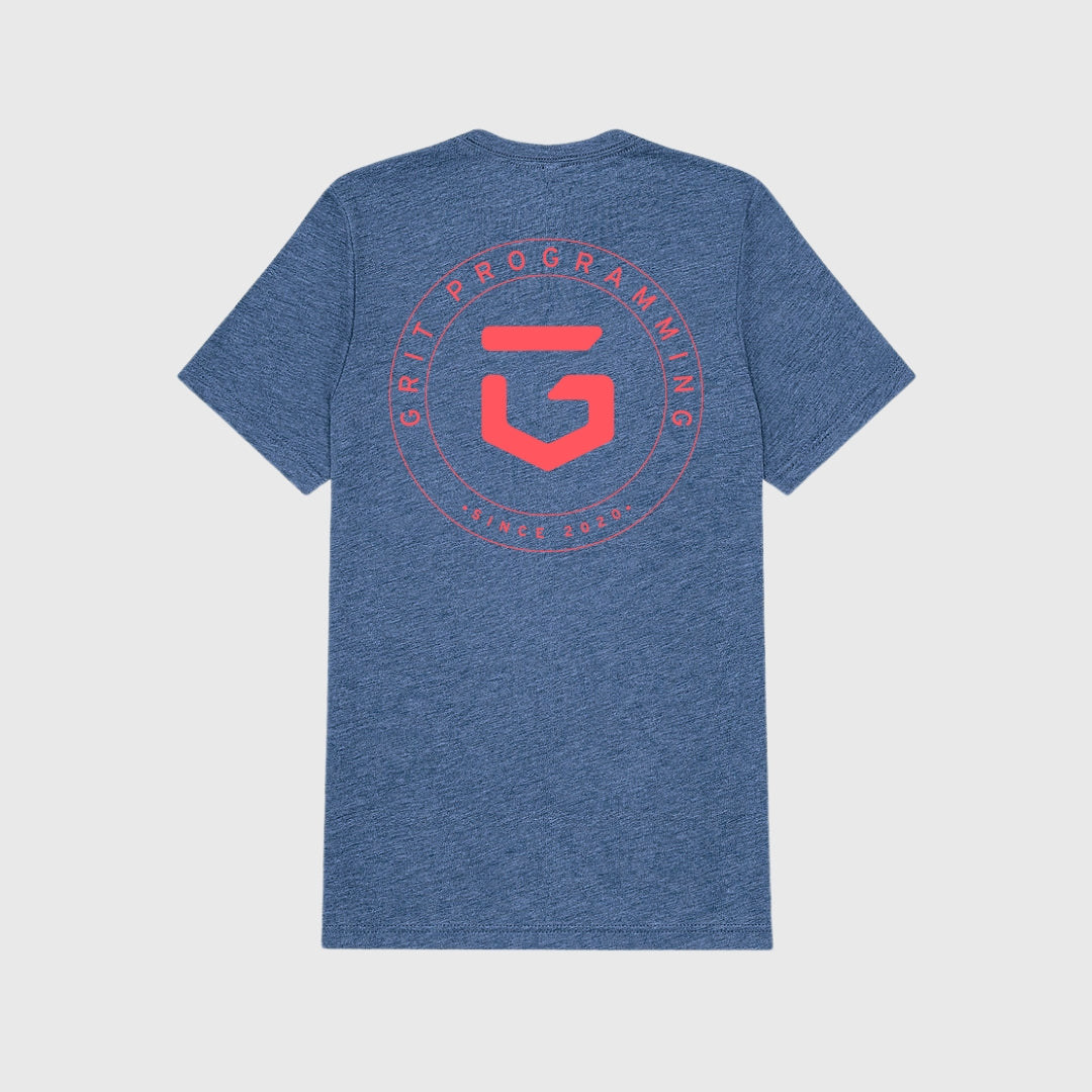 Camiseta GRIT Programming Training Steel Blue
