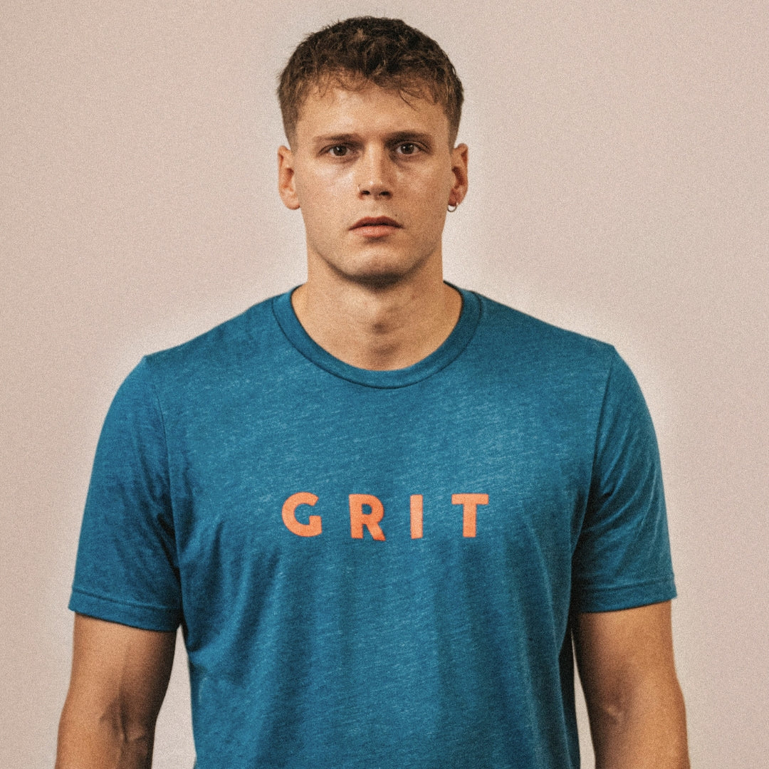 Camiseta GRIT Programming Training Steel Blue