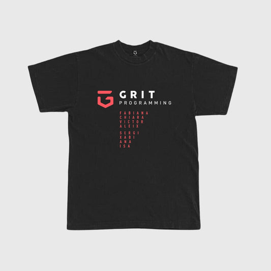 Camiseta GRIT CrossFit Semifinals Lyon 2024 Negra