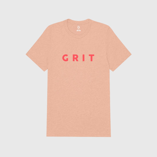 Camiseta GRIT Programming Training Peach