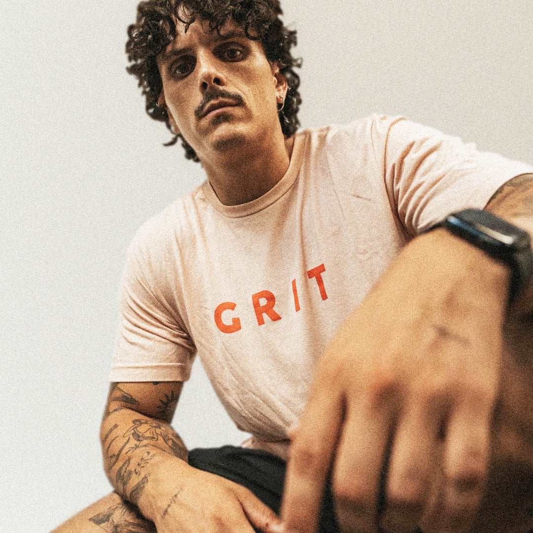 Camiseta GRIT Programming Training Peach