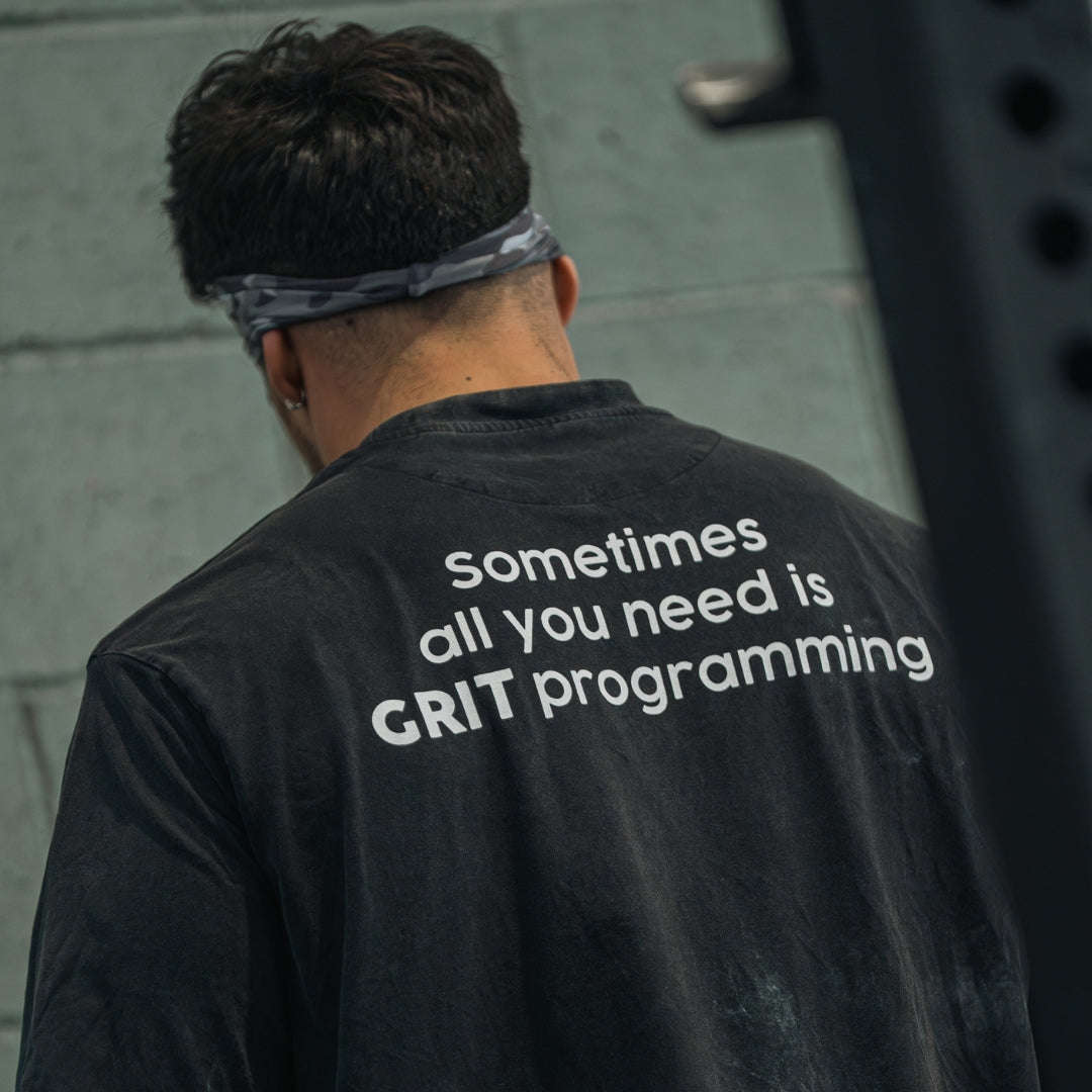 Camiseta Sometimes All You Need Is GRIT Programming