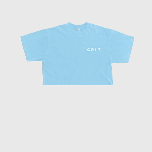 Crop GRIT Passion And Perseverance Azul Cielo