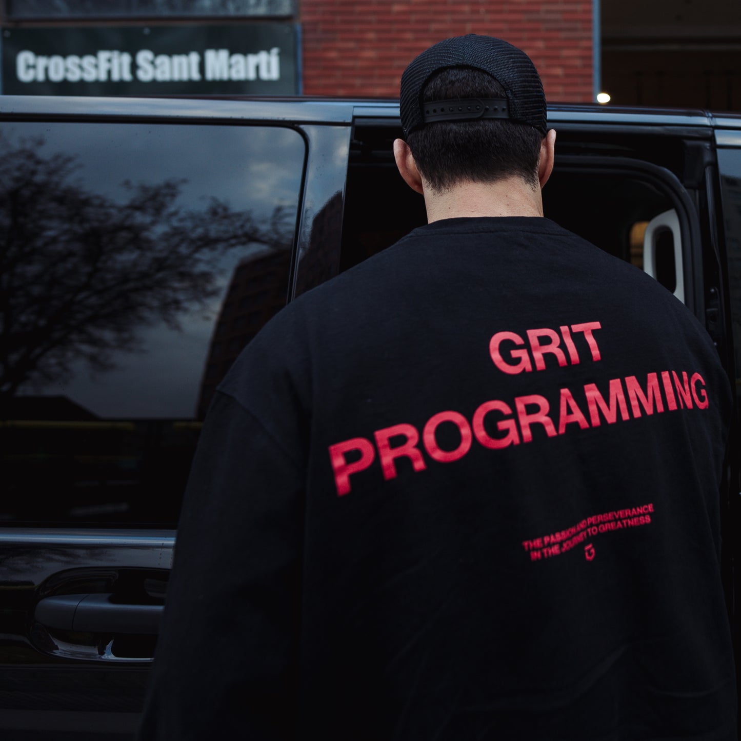 Camiseta GRIT Programming 2025 Negra Manga Larga