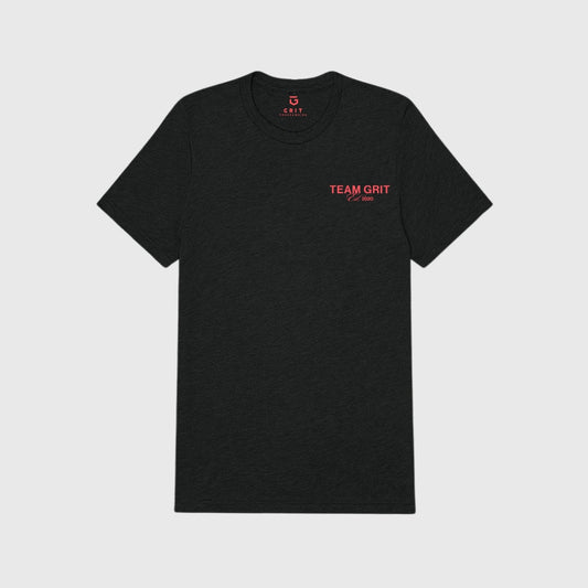 Camiseta Training Team GRIT Negra Rojo