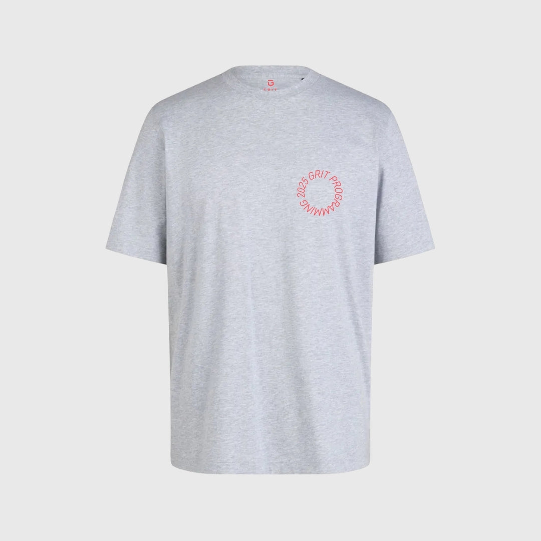 Camiseta GRIT Programming 2025 Gris