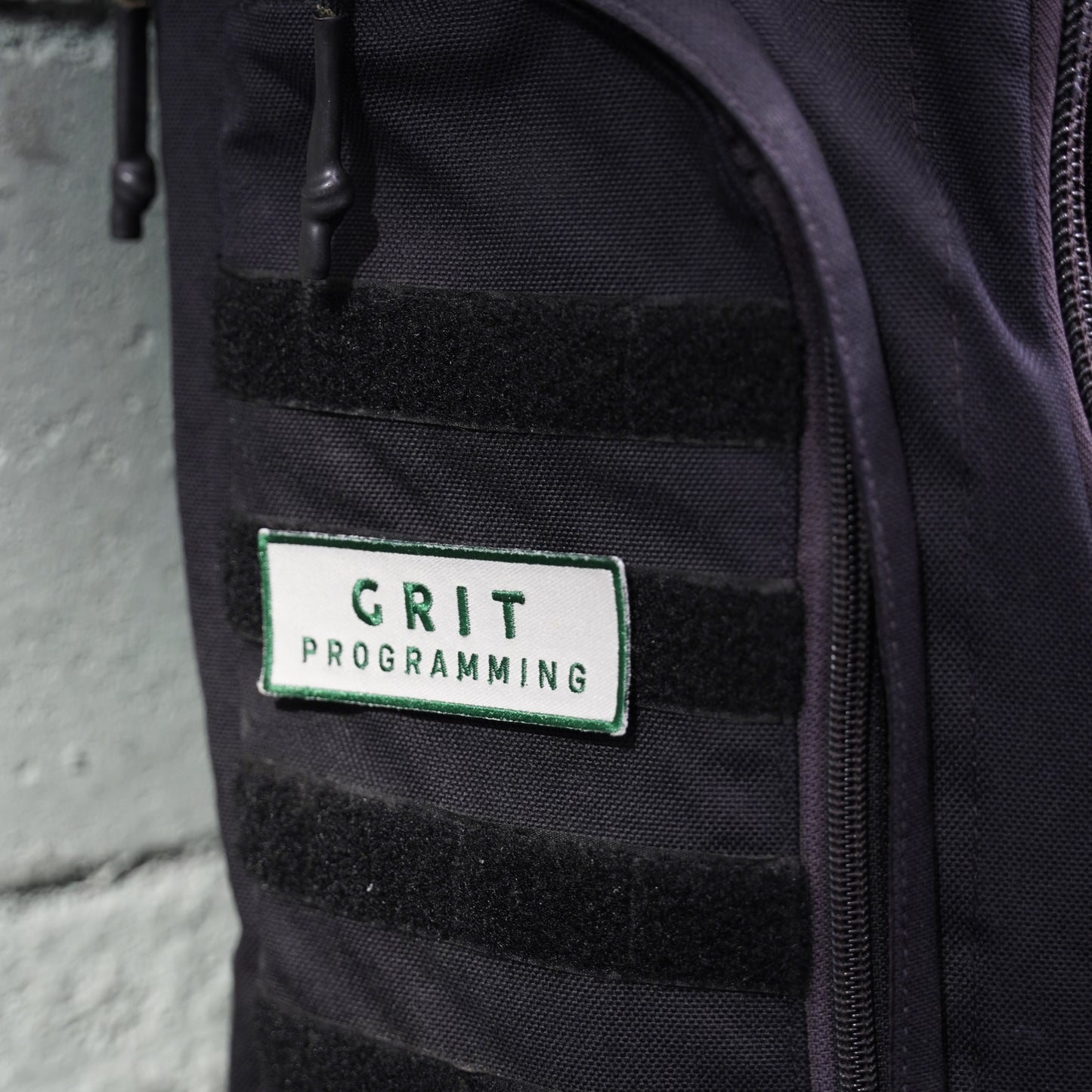 Parche bordado GRIT Programming