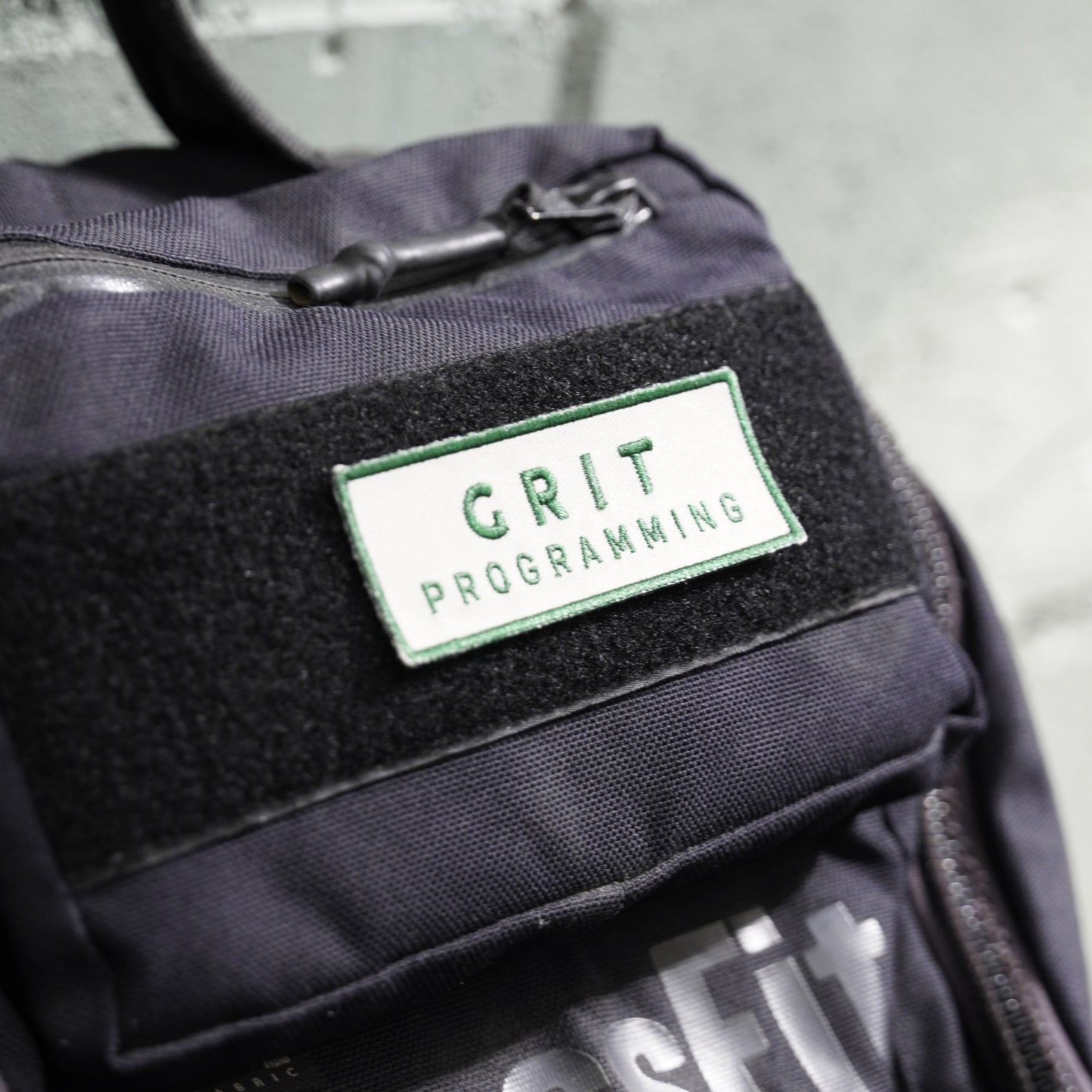 Parche bordado GRIT Programming